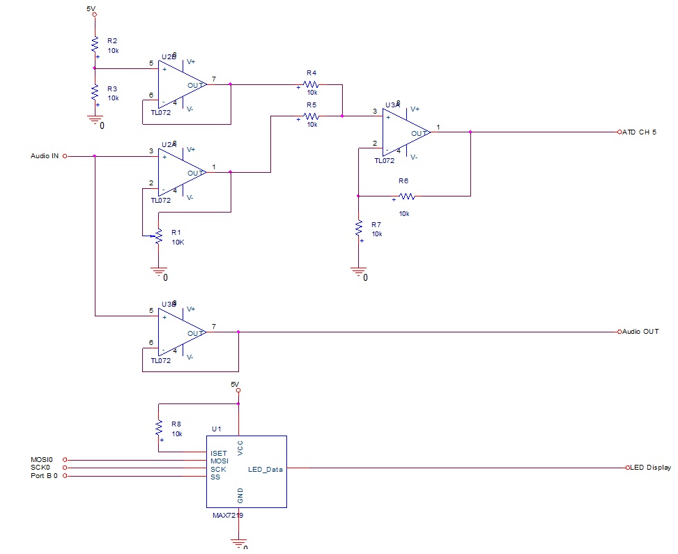 LED Visualizer Schematic